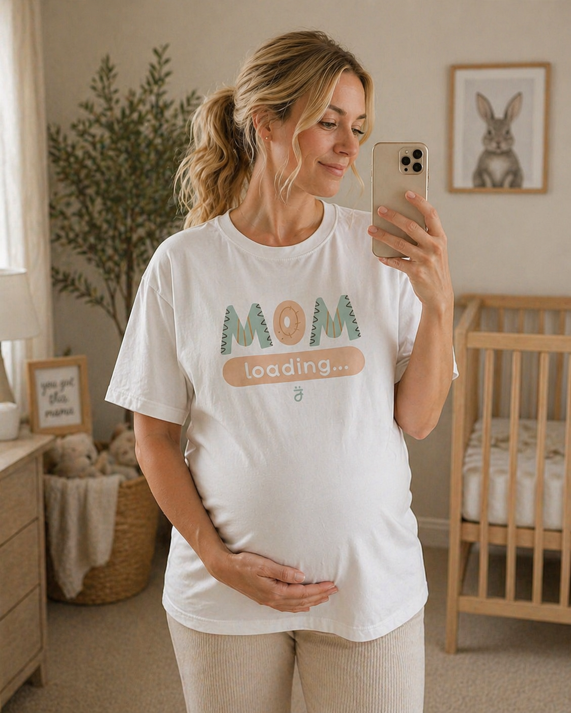 "Mom, Loading..." T-shirt