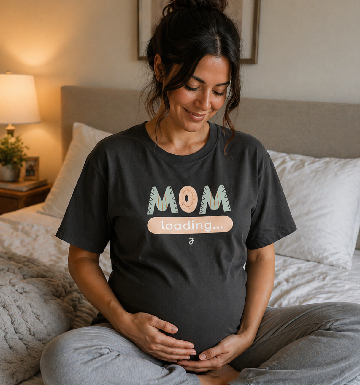 "Mom, Loading..." T-shirt