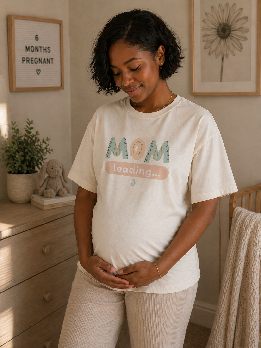 "Mom, Loading..." T-shirt